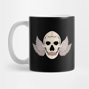 Wing Ear Skull Mug